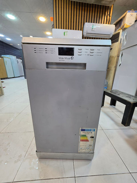 غسالة اطباق وايت ويل 10 افراد استعمال بحاله ممتازه