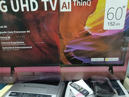 شاشه Lg وارد الخارج ضمان معرض 
60 بوصه اسمارت