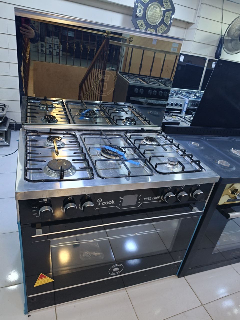 كود 5920

بوتاجاز يونيون اير، 90 × 60 سم، 5 شعلة، أمان كامل، اي كوك اوتو كوك، ديجيتال، استانلس × أسود –
فرز ثاني بالكرتونه                             C69SS-GC-511-ICPS2F-IS-2W-AL