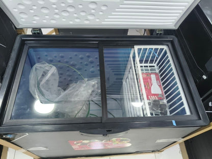 كود 9516
❄️ ديب فريزر اسمارت 350 لتر
✨ ستانلس كامل من الداخل             💪 موتور LG عالي الكفاءة