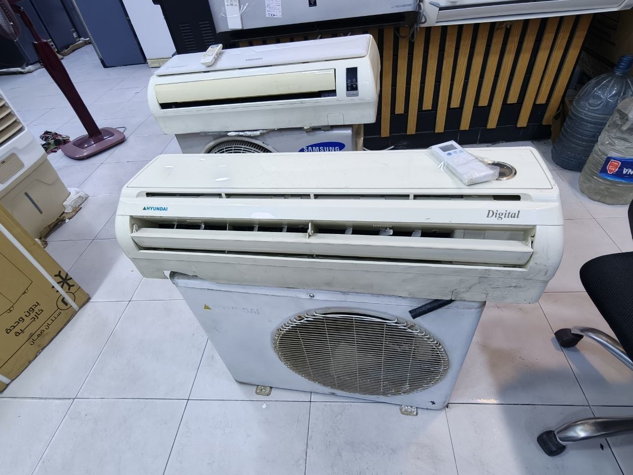 كود 6714
تكييف هيونداي 1.5 حصان
 استعمال ✨
❄️ بارد / ساخن
