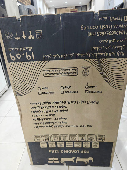 غسالة ملابس فريش تحميل علوى 12 كجم -
سعة الغسالة :  12k
لون جسم الغسالة : أسود