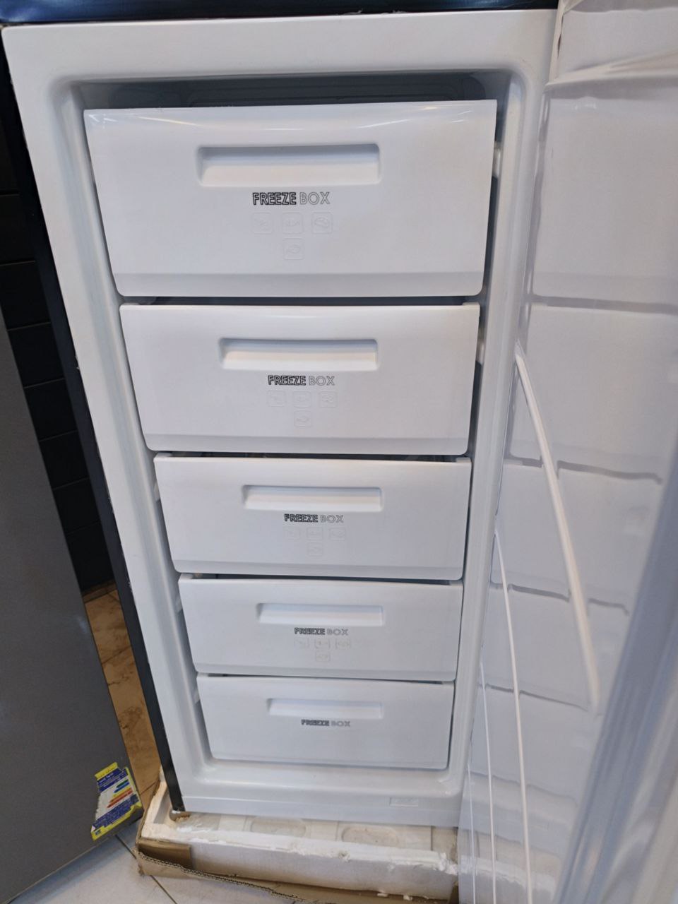 فريزر سوبر تك
فرز بضمان6شهور نوفروست بالكرتونه