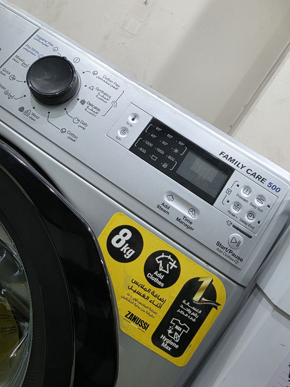 كود 5755                                  غسالة فول اتوماتيك زانوسي 8k               فرز ثاني