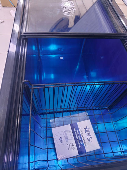 كود 9090
ديب فريزر ستار فيجن أفقي فرز تاني 
🔹 استانلس بالكامل  مزود باب زجاج 
🔹 الموديل: SV 450 XSG
🔹 سعة 400 لتر – 14.1 قدم