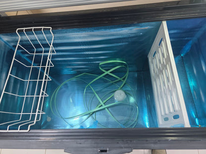 فريزر توب لاين 450 لتر بماتور LG فرز تاني استانلس داخلي