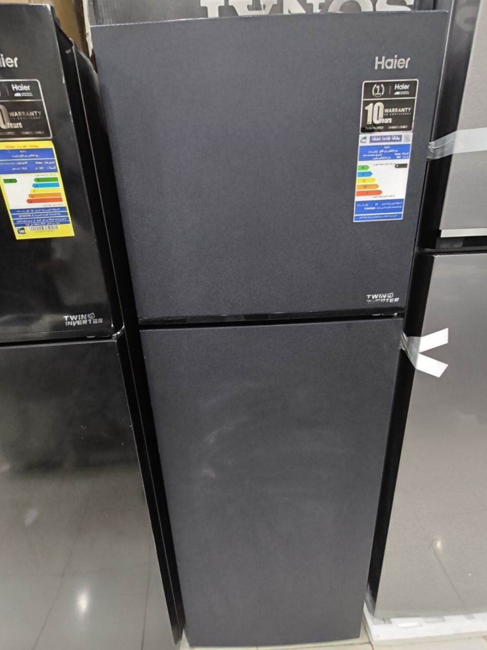 كود 8909
🔥 Haier Twin Inverter 
🖤 لون أسود فخم ومميز
وفر معانا 5000 💪
❄️ سعة 366لتر