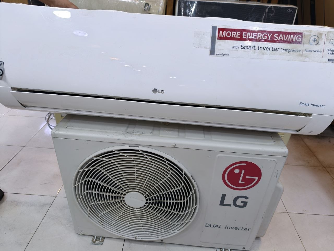 كود 7319
تكييف LG 2.25 حصان استعمال  🐎
 انفرتر بلازما اسمارت 💪