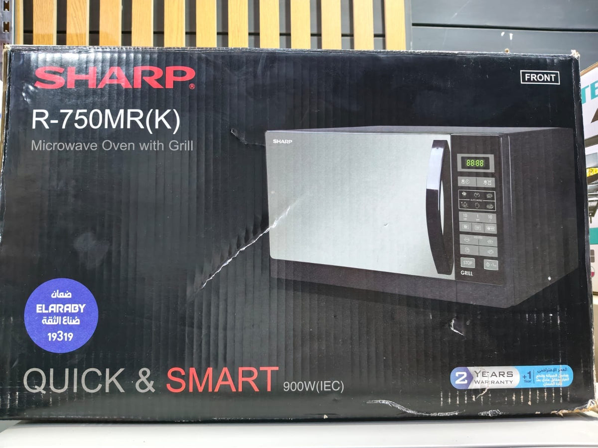 9641

🔥 ميكروويف شارب R-750MR(K) ✨ زيرو – فرز بسبب فقدان الضمان فقط ✅ 25 لتر ✅ 900 وات + شواية