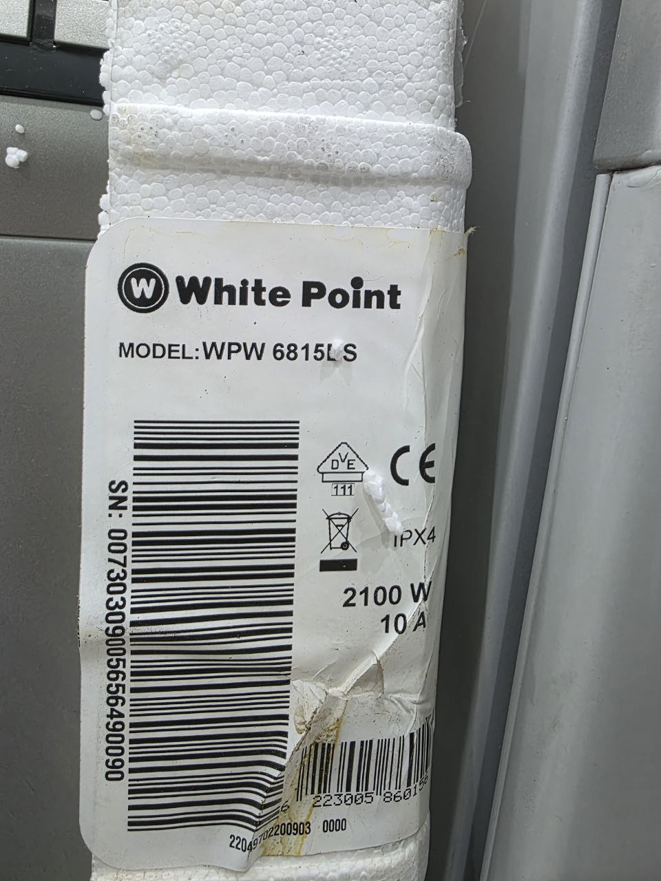 كود 5586غساله فول اتومتك 
زيرو 

سعة التحميل: ‎6 كجم 

سرعة العصر (الدوران): ‎800 دورة في الدقيقة 

نوع التحميل: أمامي (Front Load)