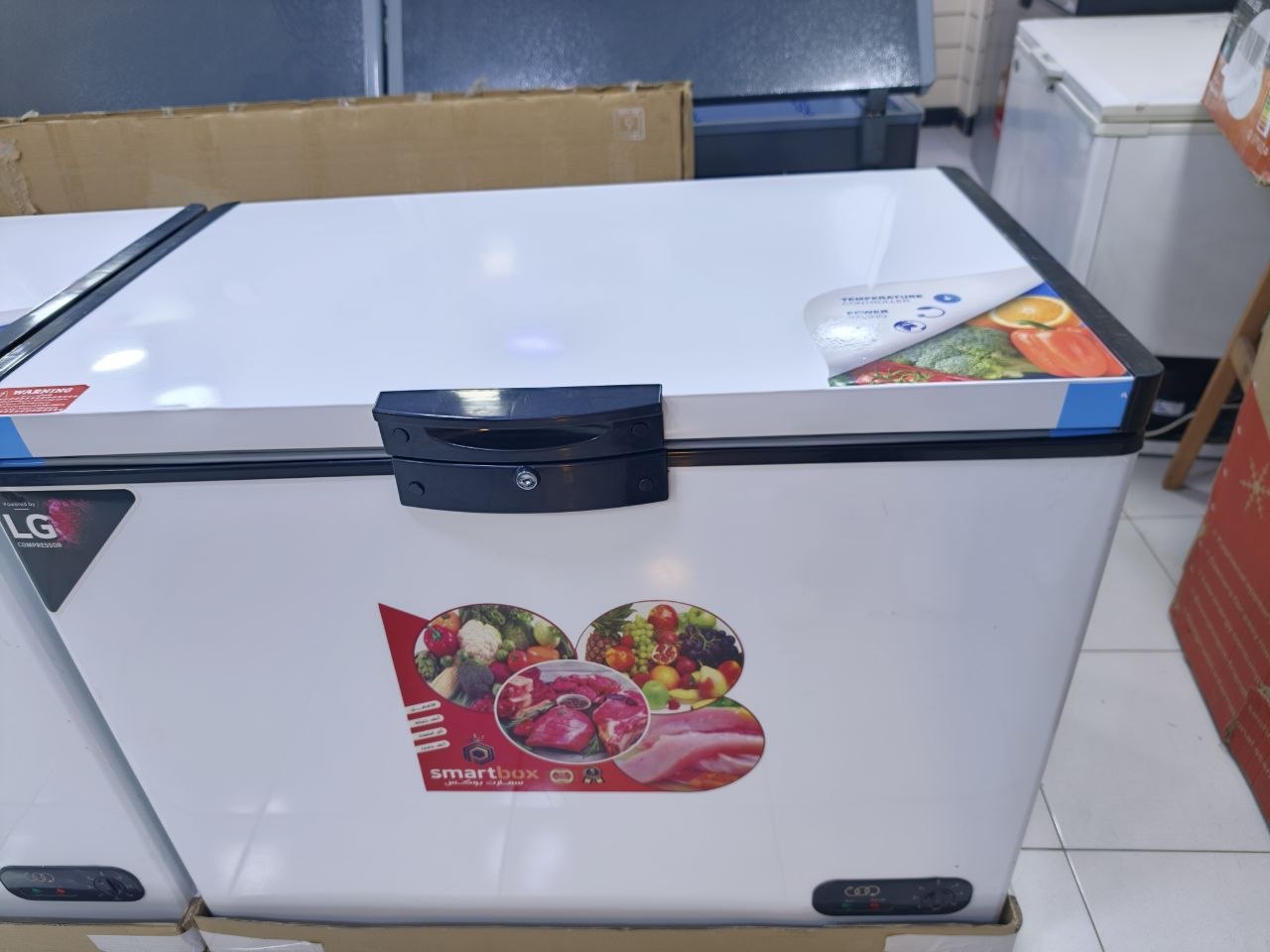 كود 7522

ديب فريزر اسمارت بوكس بواقي تصدير 350 لتر موتور LG
مزود بزاج داخلي للحفاظ اكثر 
على التبريد