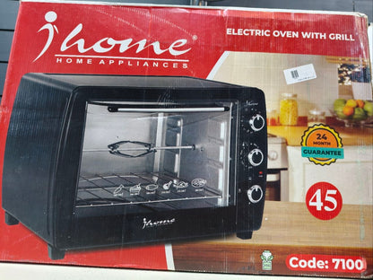 كود 5844                                              فرن كهربائي اي هوم                                   25لتر