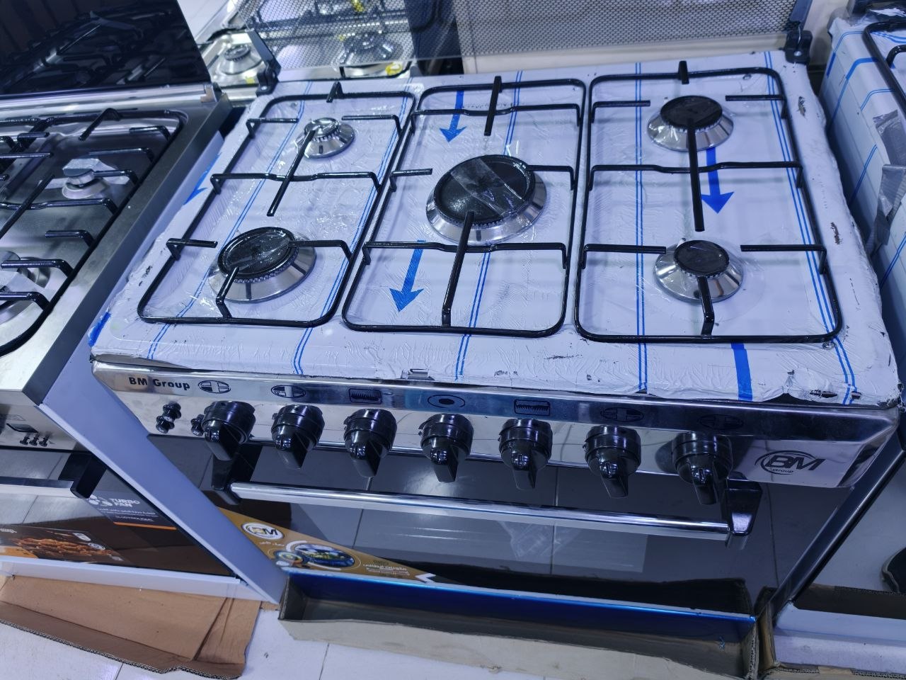 كود 8917
بوتجاز   bmجروب 
60×80ضمان 5سنين 
سطح من الستانلس ستيل المقاوم للصدأ و التنضيف وسلفر
