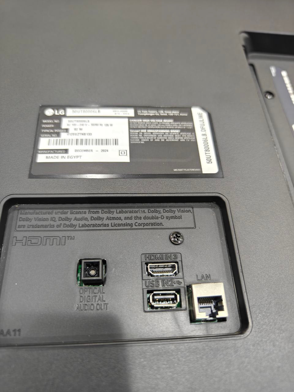 كود 6288
اورچينال 
شاشة LG 50 بوصة سمارت                                 مع ريموت ماچك (Magic Remote) 
4K UHD