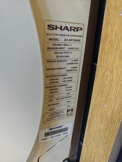 كود 5253
تكييف شارب 2وربع 
بارد ساخن
استعمال بحالة جيدة