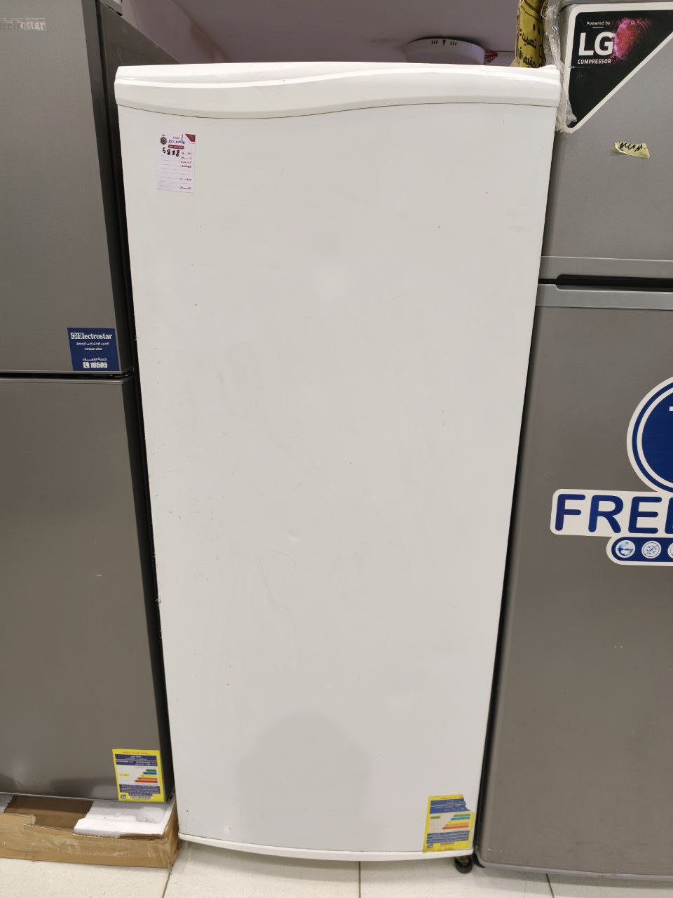 كود 5888
ثلاجة ايديال 11 قدم 
كسر زيرو