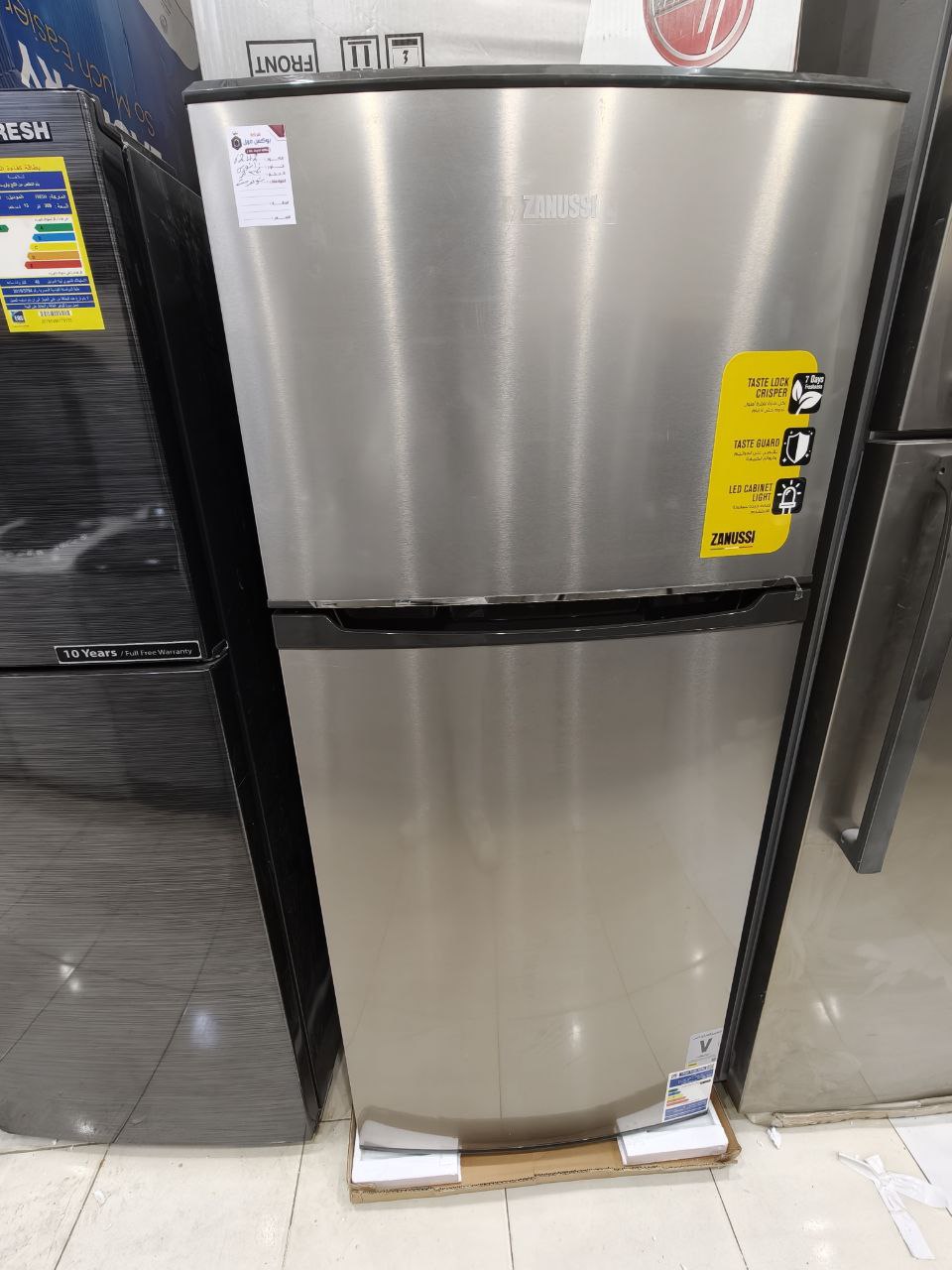 كود 6242

🧊 ثلاجة Zanussi سعة 370 لتر 
بوقي تصدير