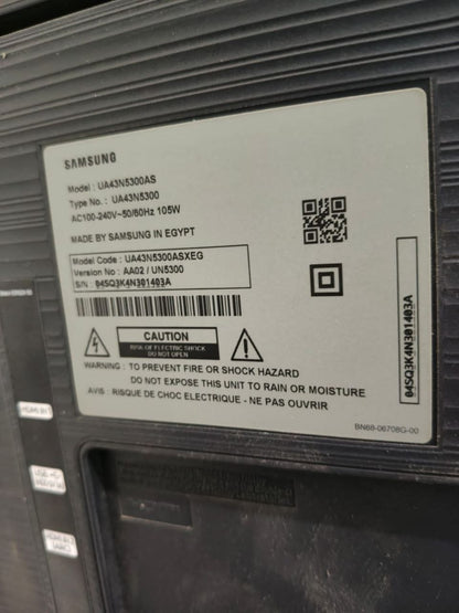 كود 9130

 شاشة Samsung 43 بوصة Smart Full HD 📺
كسر زيرو
🔹 الموديل: UA43N5300AS