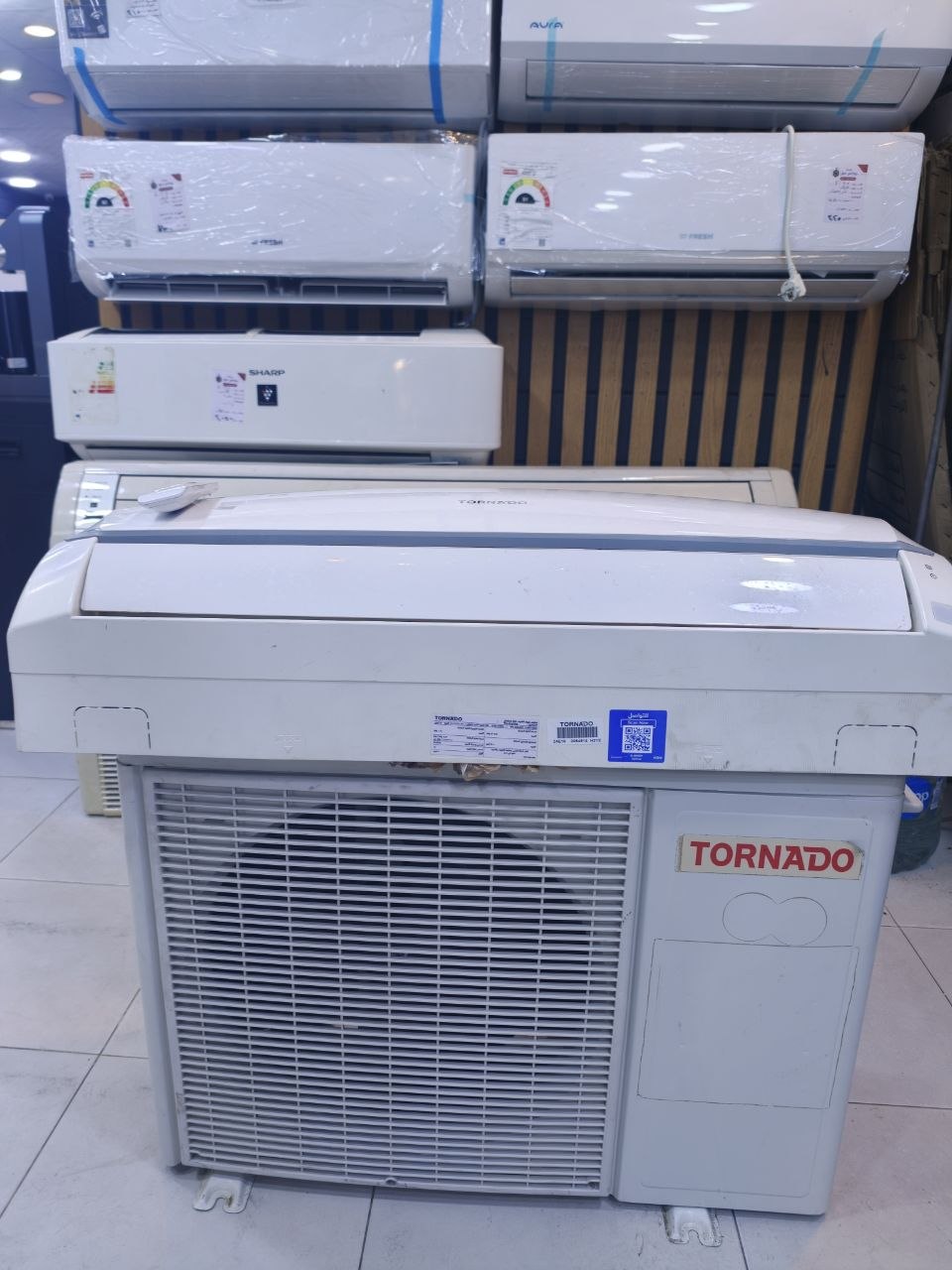 كود 8881
🔥 TORNADO TH-C12YEE
❄️ تبريد قوي وسريع 1.5 حصان
كسر زيرو