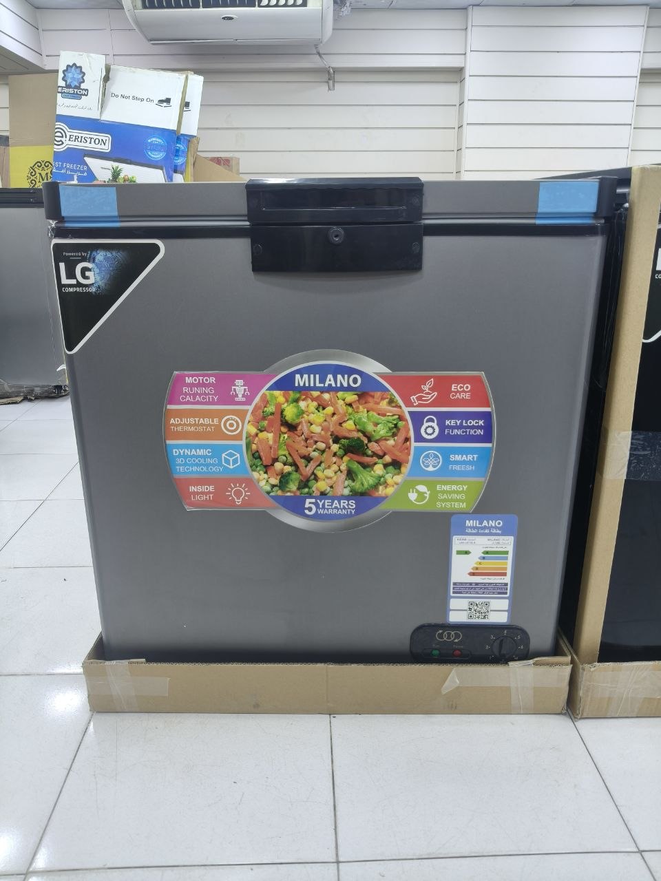 كود 9520

❄️ ديب فريزر ميلانو 250 لتر
✨ ستانلس كامل من الداخل             💪 موتور LG عالي الكفاءة               🛡️ ضمان 5 سنوات