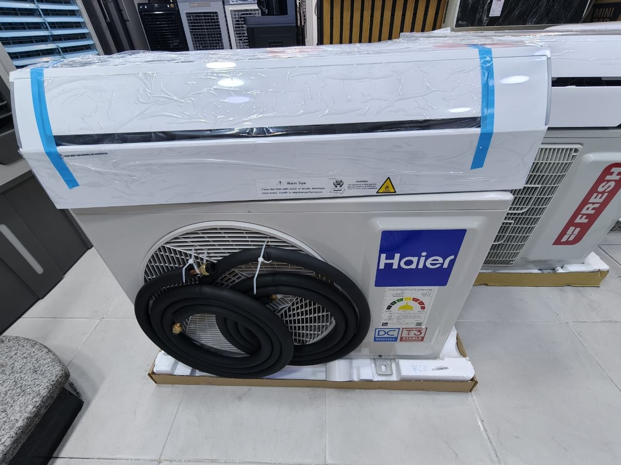 كود 8135

✨ تكييف هاير إنفرتر 1.5 حصان جديد ✨
📌 الموديل: HSU-12KCRIC/OUT
❄️ تبريد قوي 12444 BTU