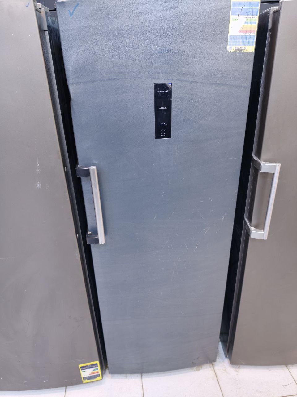 كود 6078


فريزر هاير نوفروست ديجيتال 5درج 

  
فرز ثاني بسبب خبطة بسيطة من الجانب لا تؤثر على الجهاز 👌