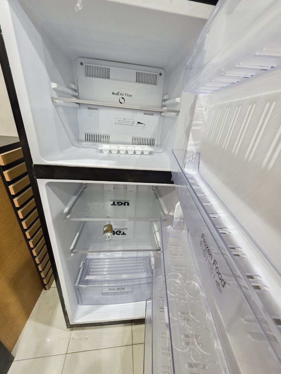 ثلاجه يونيون اير 14 قدم نوفروست فرز تاني بالكرتونه كود 4873