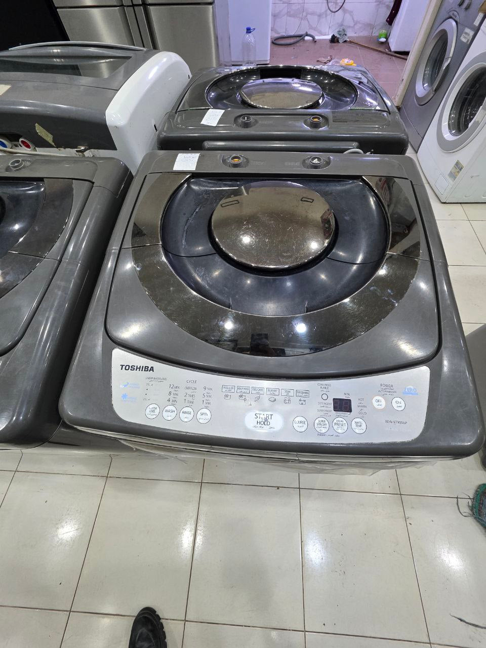 غساله توشيبا 11 كيلو مستعمله بحاله ممتازه كود 5089
