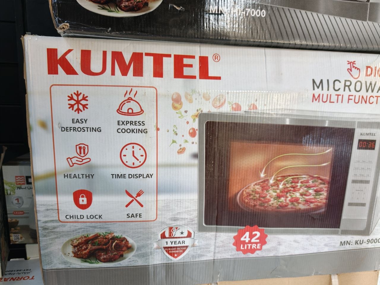 كود 8386
ميكروويف كومتيل 42 لتر ديجيتال – جديد ✨
📦 الموديل: KU-9000