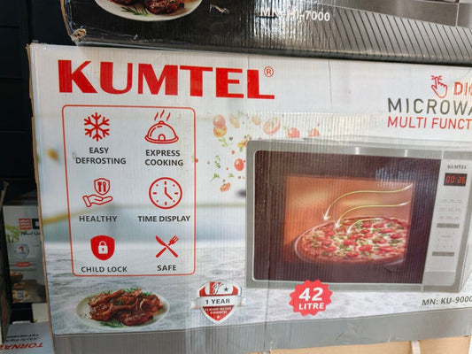 كود 8386
ميكروويف كومتيل 42 لتر ديجيتال – جديد ✨
📦 الموديل: KU-9000