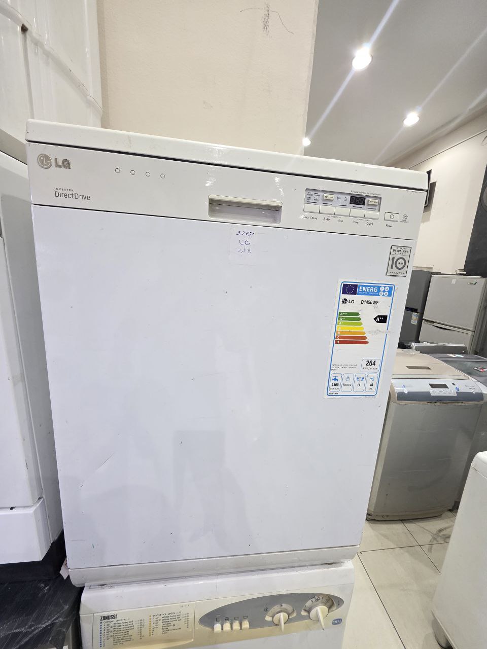 كود 3337
غساله اطباق ال جي
LG
استعمال بدون صيانه

 14 فرد