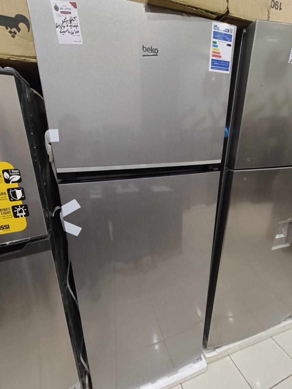 كود 9478
🧊 ثلاجة بيكو 430 لتر نوفروست

✅ ضمان 5 سنين