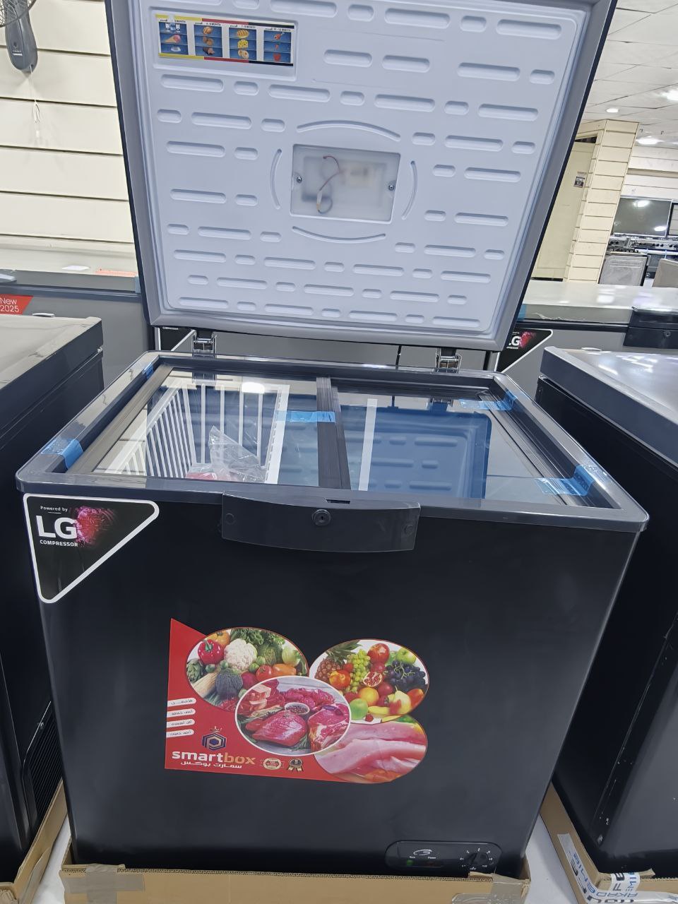 كود 6056
فريزر اسمارت  بوكس
جديد  LG
250لتر