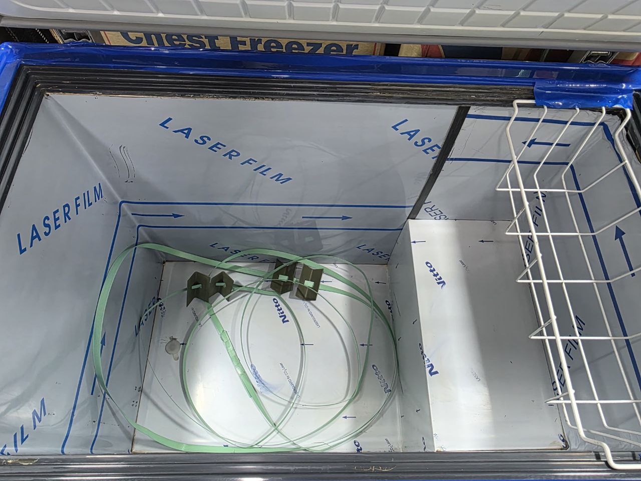 فريزر صندوق توب لاين  350 لتر فرز تاني