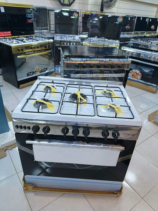 كود 6170
بوتجاز تكنو فير
سطح من الستانلس ستيل 
 5 شعلات بمروحة توزيع داخلية