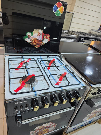 بوتجاز تكنو جلاكسي 4 شعله جديد اسود ضمان 5 سنين