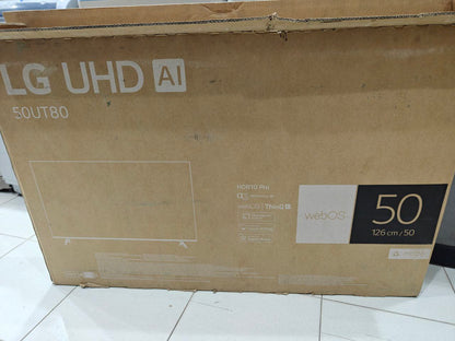 كود 6288
اورچينال 
شاشة LG 50 بوصة سمارت                                 مع ريموت ماچك (Magic Remote) 
4K UHD