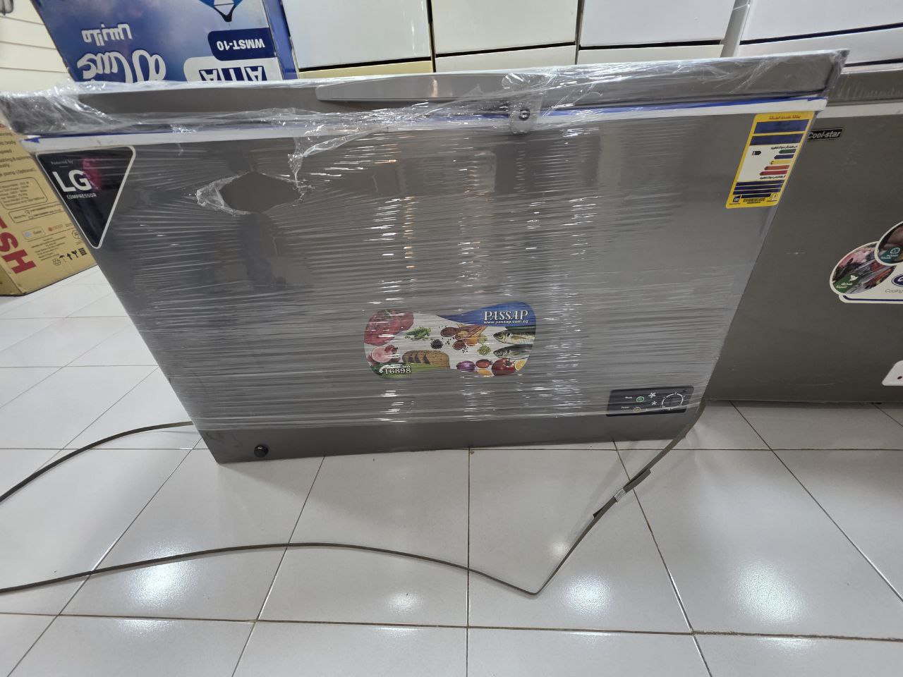 كود 4829

فريزر باساب موتور lg 
فرز تاني 
450لتر