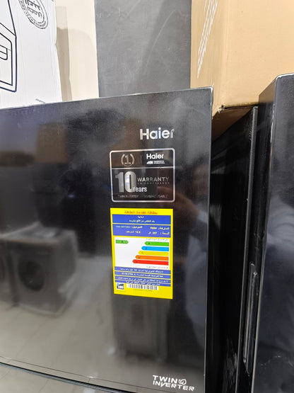 كود 8907
🔥 Haier Twin Inverter 
🖤 لون أسود فخم ومميز
وفر معانا 5000 💪
❄️ سعة 357 لتر – 12.6