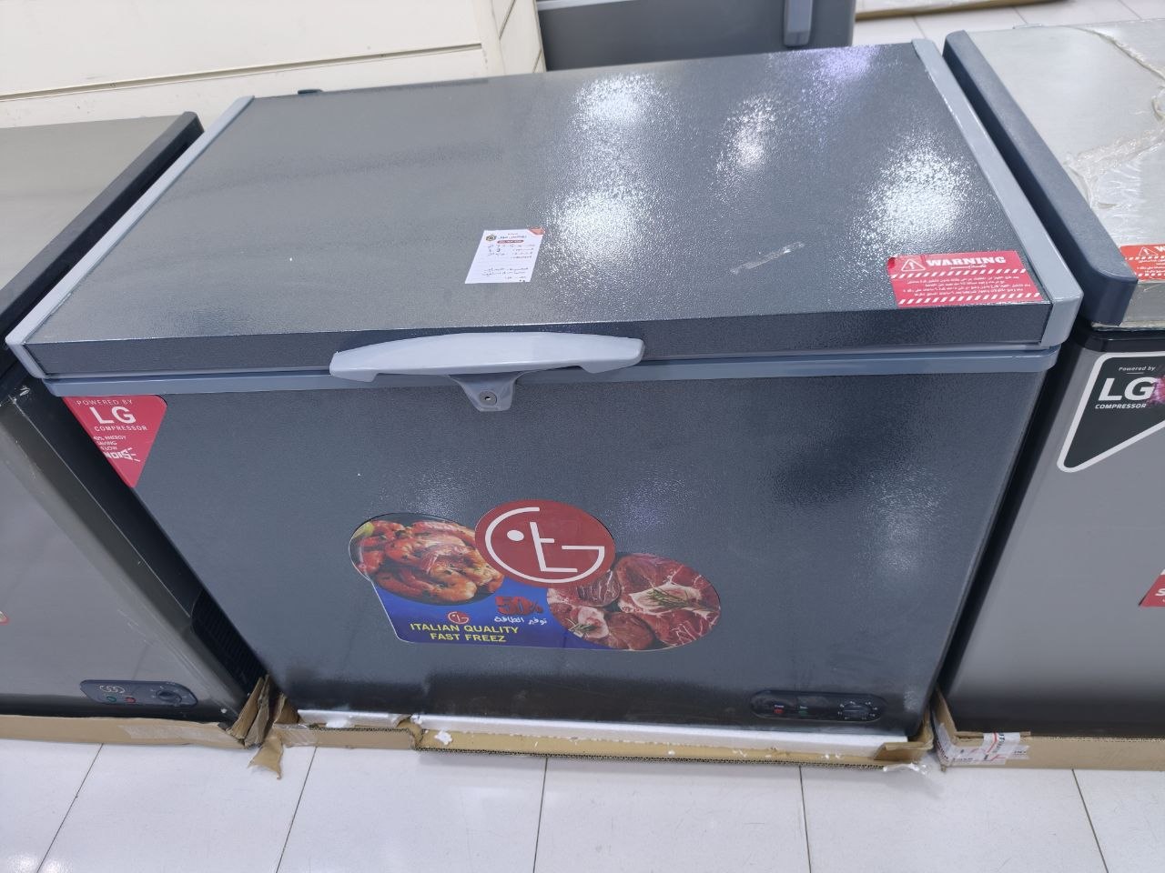 كود 7360
فريزر أفقي tg 
350لتر
تصفيه معرض زيرو