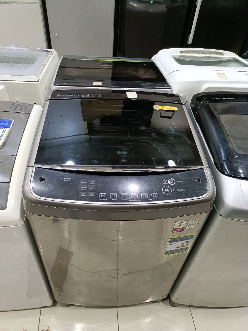 غساله  LG فوق اتوماتيك انفرتر استعمال بحاله ممتازه كود 4531