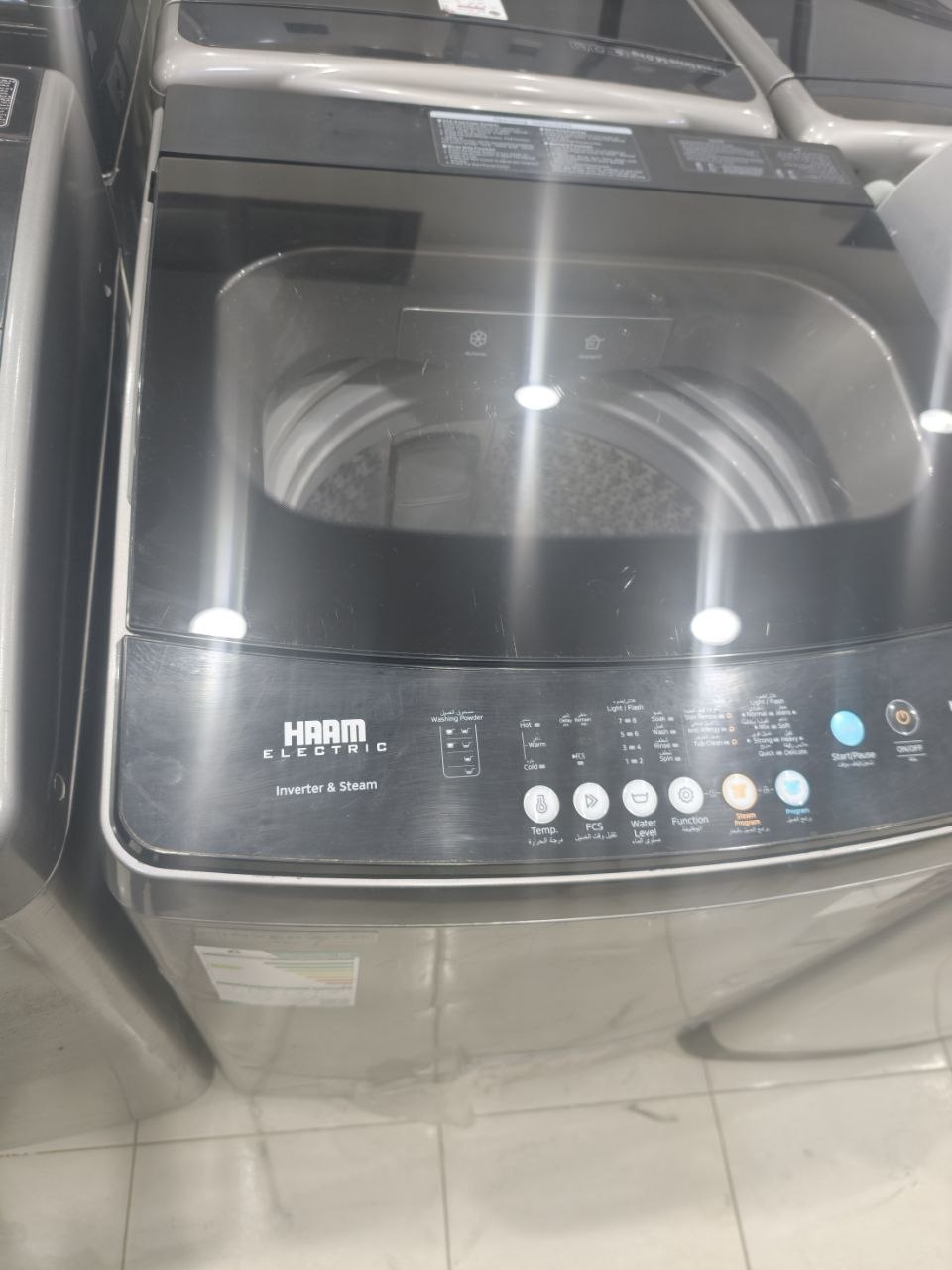 كود 8958

🔥 غسالة  تحميل علوي استعمال 19k
✅ الموديل: HWM19S-24N