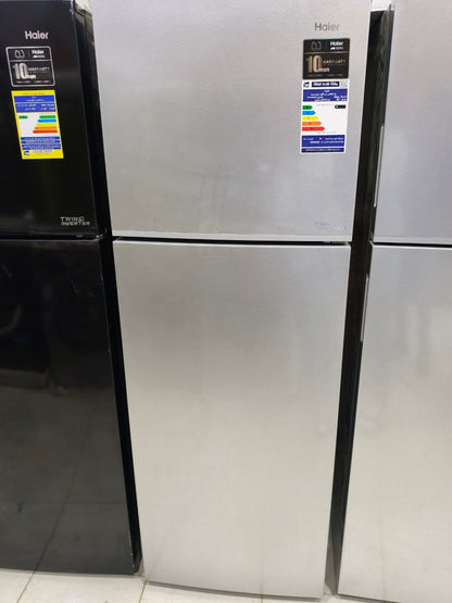 كود 8905
🔥 Haier Twin Inverter 
🖤  تلاجه هاير فرز تاني 
لون سللفر فخم ومميز
وفر معانا 5000 💪