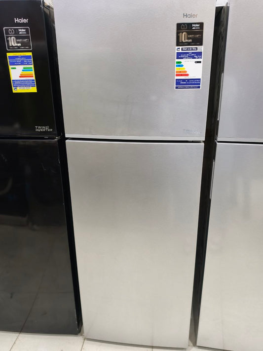 كود 8905
🔥 Haier Twin Inverter 
🖤  تلاجه هاير فرز تاني 
لون سللفر فخم ومميز
وفر معانا 5000 💪