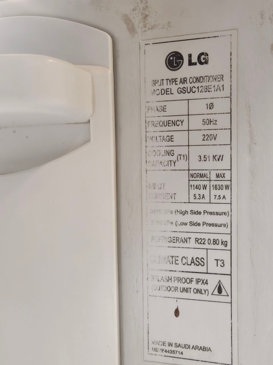7728

❄️ تكييف LG اسبليت حصان ونص
بارد فقط استعمال بحالة جيدة