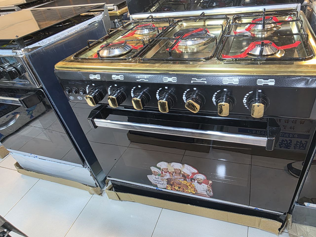 بوتجاز تكنو جلاكسي 5 شعله دهبي في اسود جديد بضمان 5 سنين