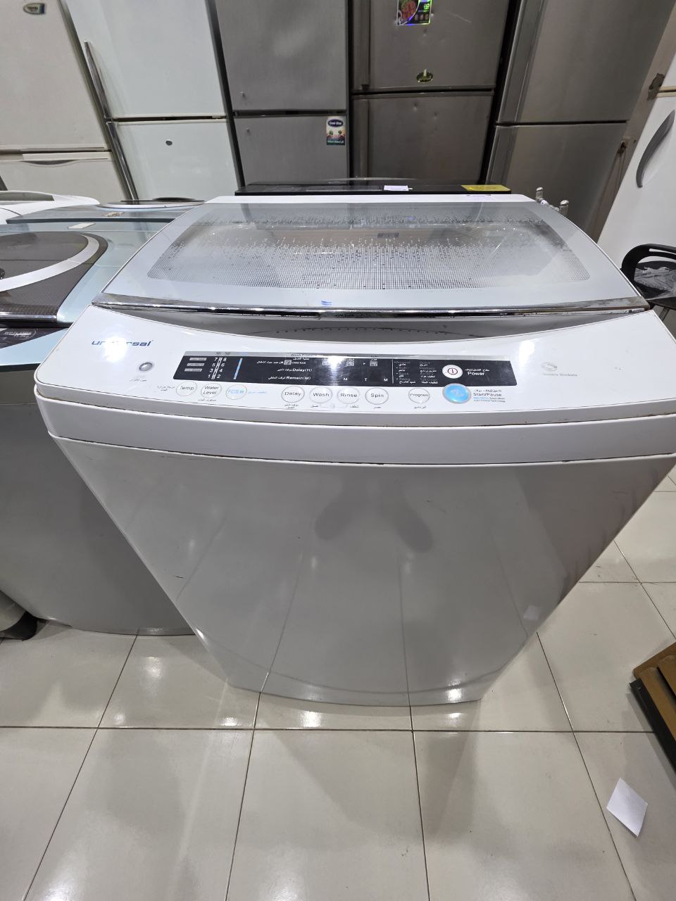 كود 5490
غساله يونفرسال فوق اتومتك

18k