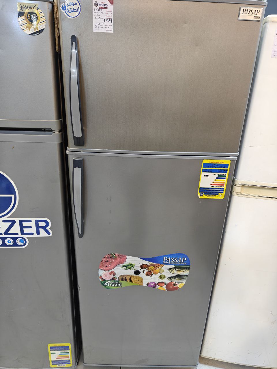 كود 5640
ثلاجة
باساب 12 قدم دي فروست 
بموتور lg
فرز تاني