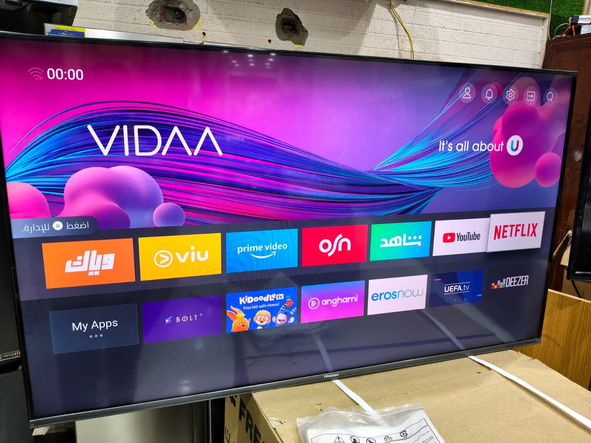 🔥 هايسنس 50 بوصة QLED – كود 9499 
كسر زيرو
📺 جودة صورة 4K فائقة الوضوح