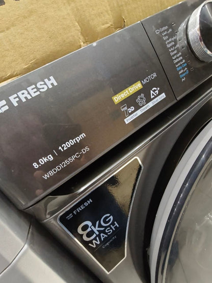 غسالة Fresh 8  كسر زيرو 
ضمان 4سنين 💪

 W8DD1255PC-DS